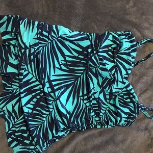 Brand new lands End swimsuit top